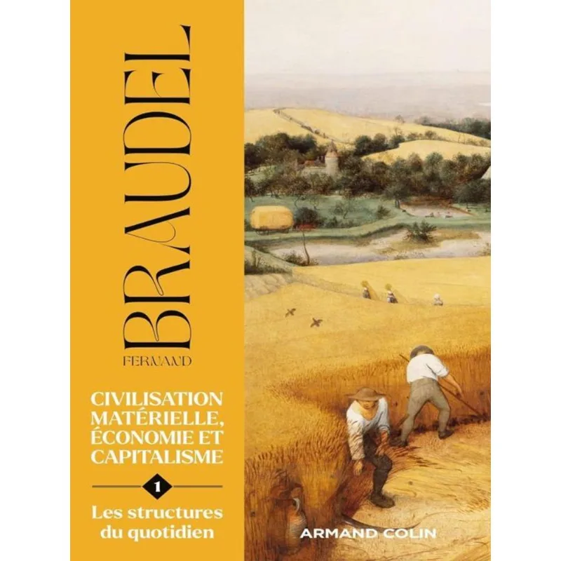 CIVILISATION MATÉRIELLE, ÉCONOMIE ET CAPITALISME - VOL. 1