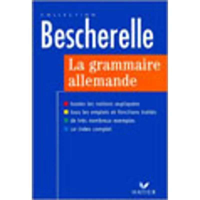 LA GRAMMAIRE ALLEMANDE