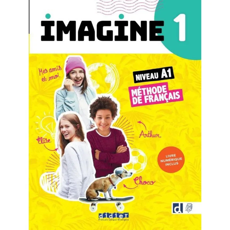 IMAGINE 1 - LIVRE + LIVRE NUMÉRIQUE + DIDIERFLE.APP