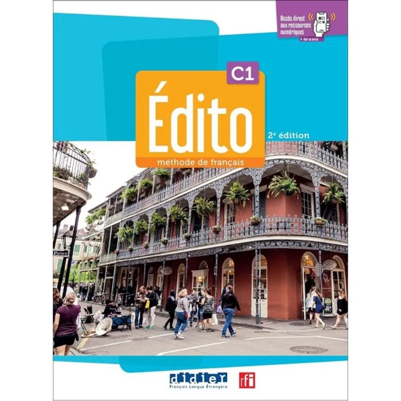 ÉDITO C1 - LIVRE + CAHIER + DIDIERFLE.APP