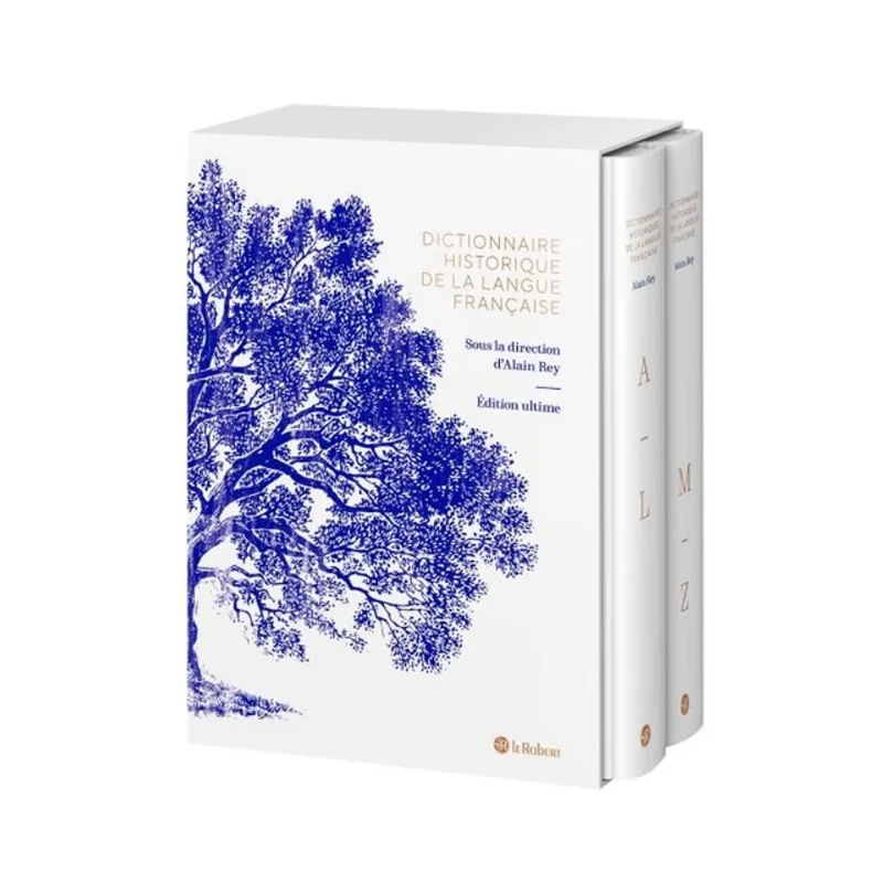 DICTIONNAIRE HISTORIQUE DE LA LANGUE FRANÇAISE - COFFRET 2 VOLUMES - L'ÉDITION ULTIME