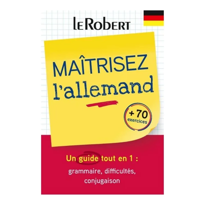 MINI-GRAMMAIRE 3 EN 1 - MAÎTRISER L'ALLEMAND - UNE MÉTHODE TOUT EN UN