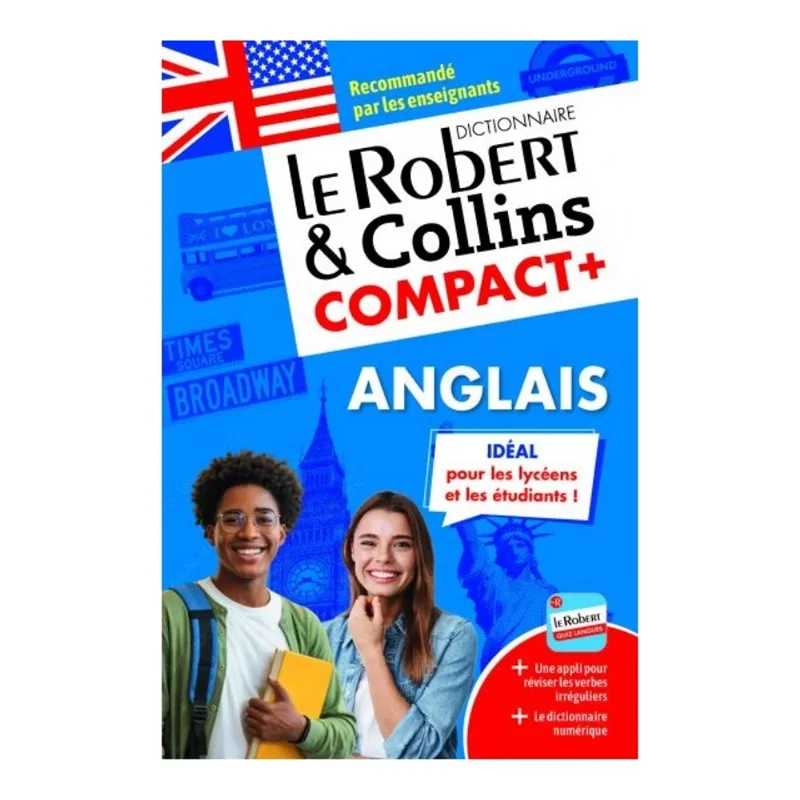 DICTIONNAIRE LE ROBERT & COLLINS COMPACT PLUS ANGLAIS