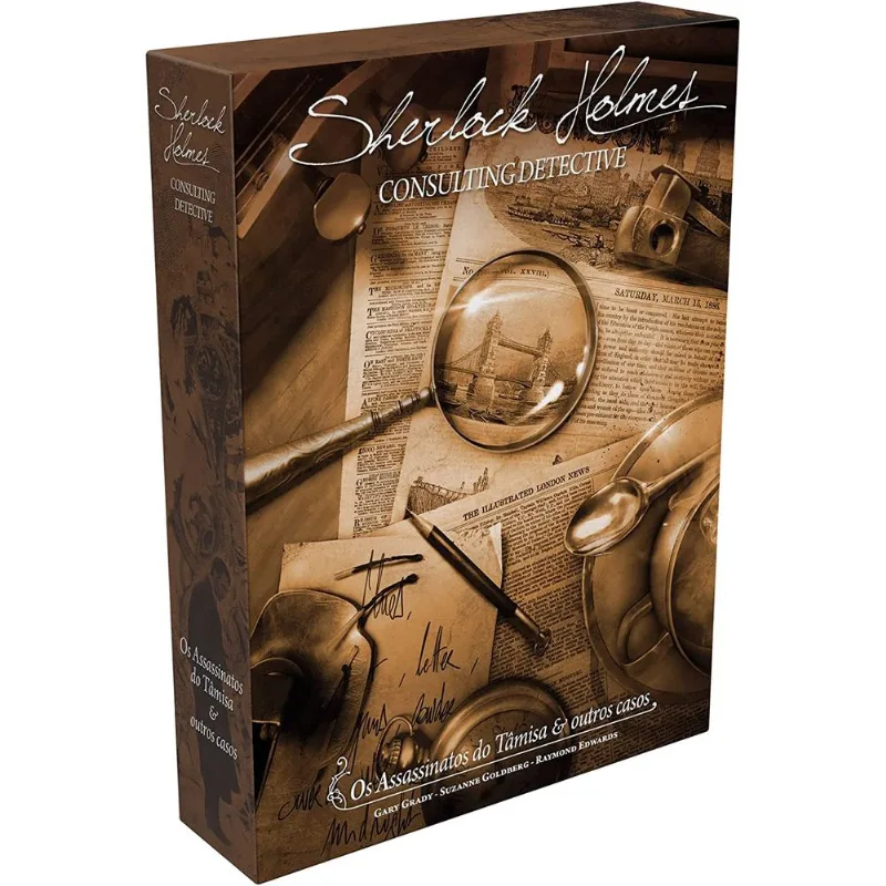 Jogo Sherlock Holmes Consulting Detective Galapagos