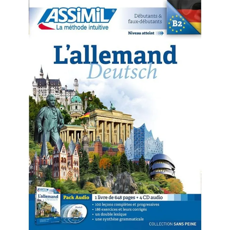 L'ALLEMAND - LIVRE + CD AUDIO