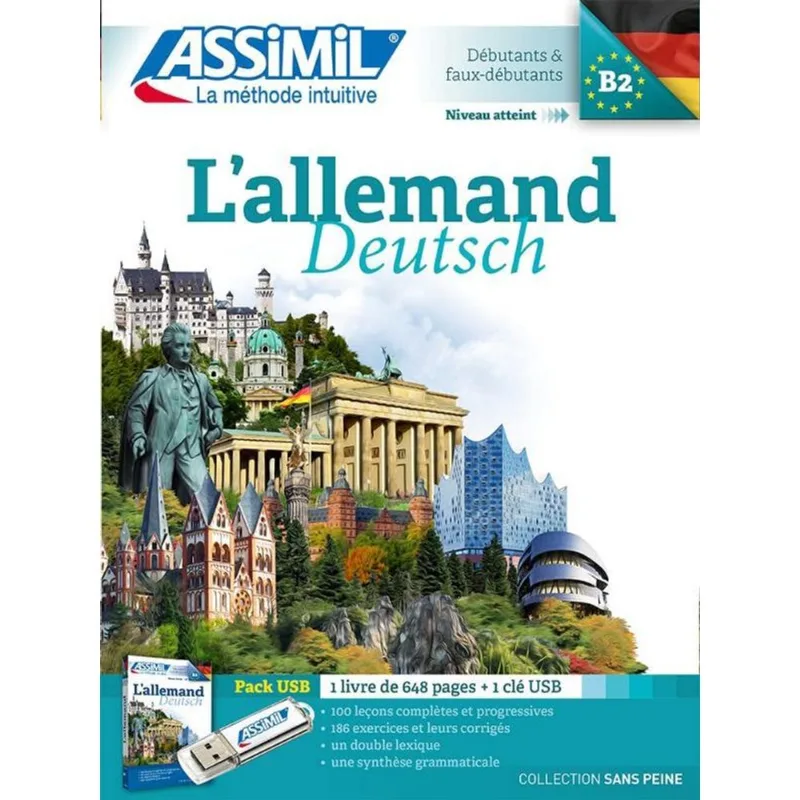 L'ALLEMAND - LIVRE + CLÉ USB - FICHIERS MP3