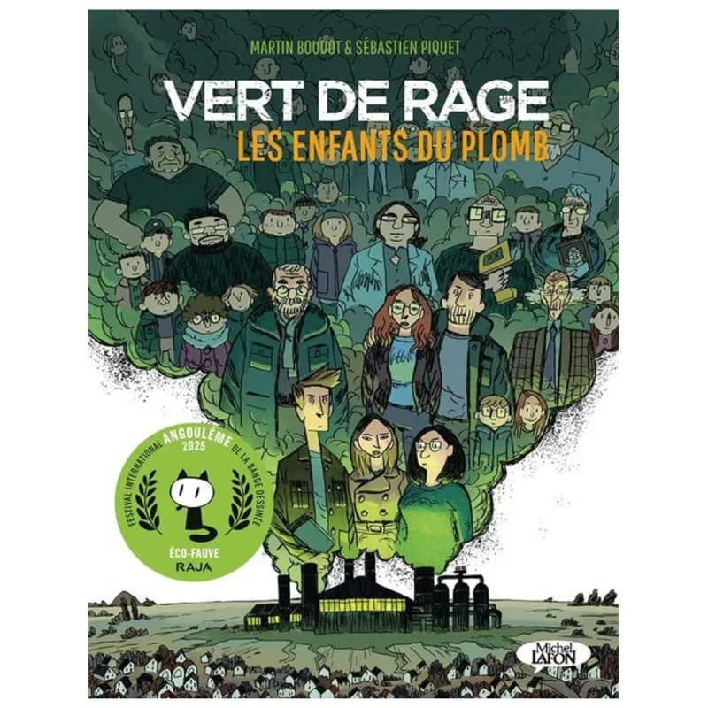 VERT DE RAGE - LES ENFANTS DU PLOMB - PRIX ECO-FAUVE RAJA ANGOULÊME 2025