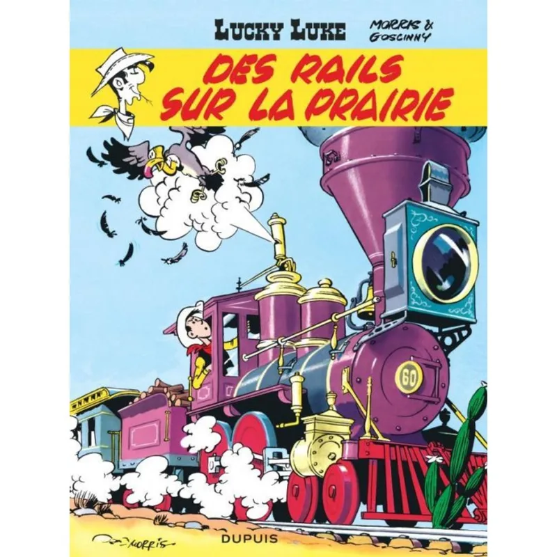 LUCKY LUKE - DES RAILS SUR LA PRAIRIE - VOL. 9
