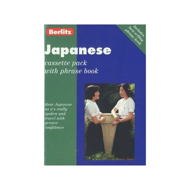 JAPANESE CASSETTE PACK WITH PHRASE BOOK