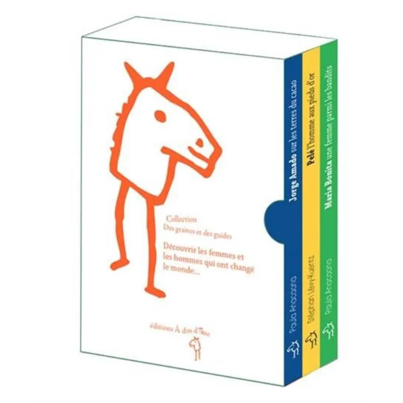 Coffret 3 Visages Du Bresil (Maria Bonita, Jorge Amado, Pelé)