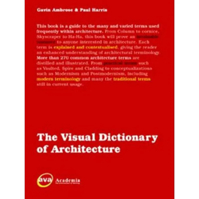 VISUAL DICTIONARY OF ARCHITECTURE, THE
