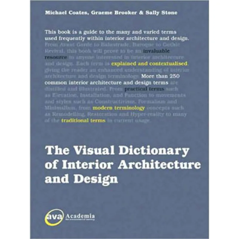 VISUAL DICTIONARY OF INTERIOR ARCHITECTURE AND DESIGN, THE