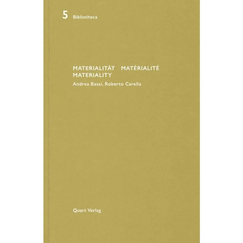 MATERIALITAT/MATERIALITE/MATERIALITY