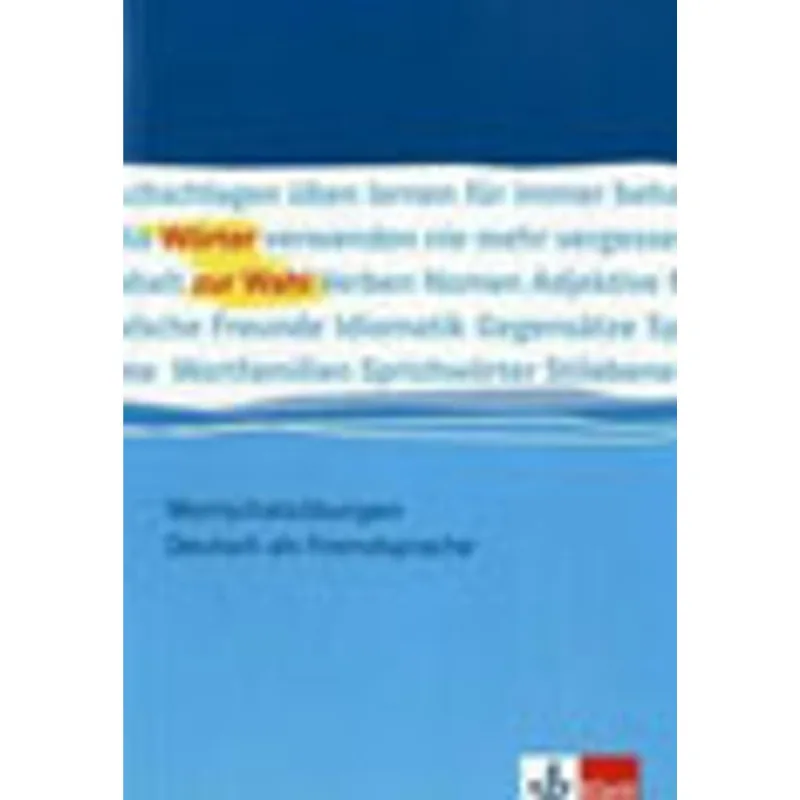 WORTER ZUR WAHL