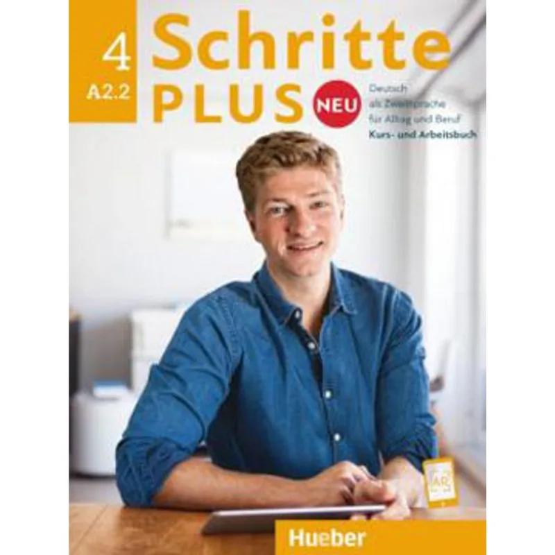 SCHRITTE PLUS NEU 4 KURSBUCH+ARBEITSBUCH+CD ZUM ARBEITSBUCH - A2.2