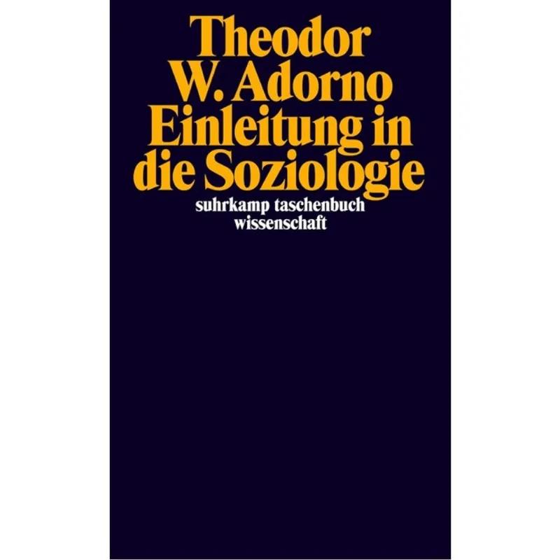 EINLEITUNG IN DIE SOZIOLOGIE