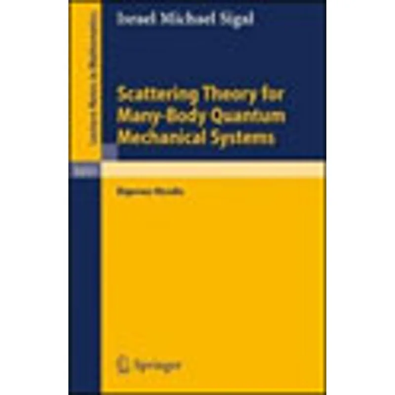 SCATTERING THEORY FOR MANY-BODY QUANTUM MECHANICAL SYSTEMS