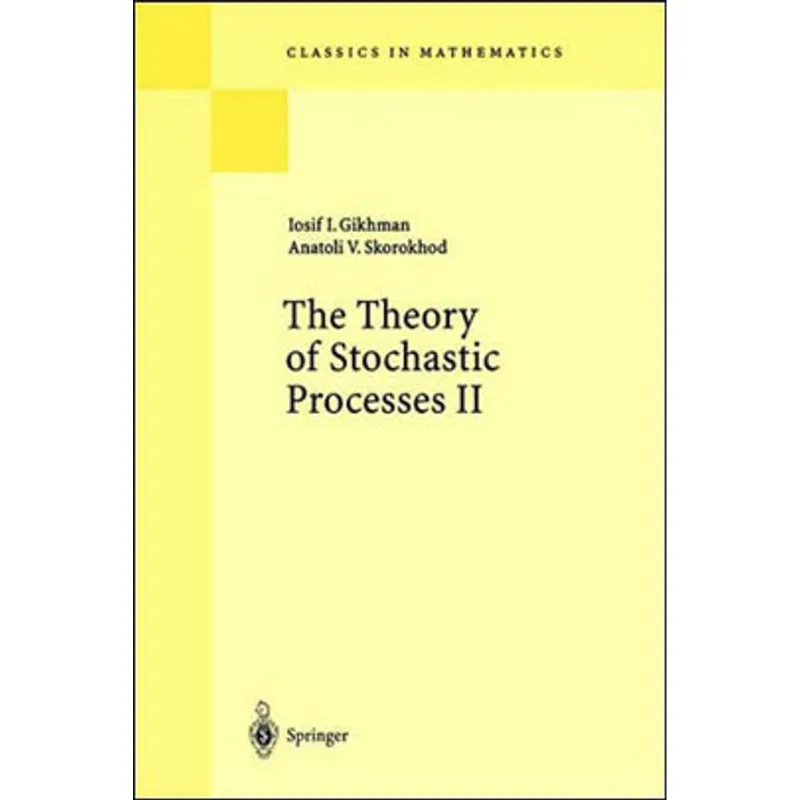 THEORY OF STOCHASTIC PROCESSES VOL.2, THE
