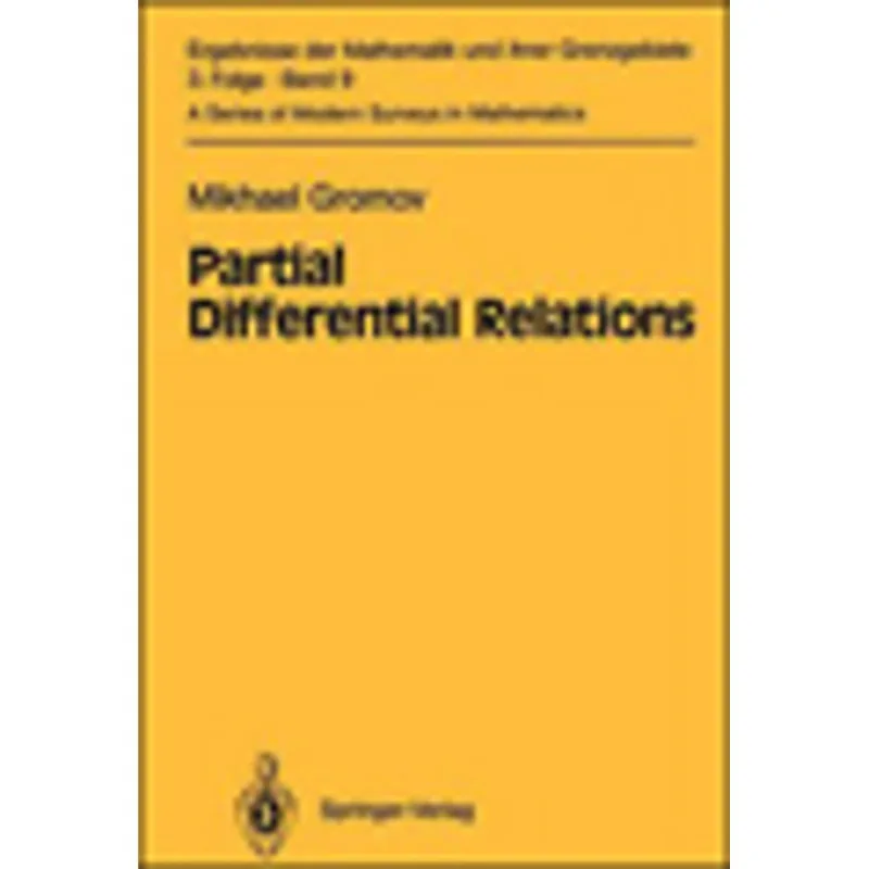 PARTIAL DIFFERENTIAL RELATIONS