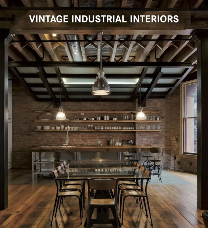Vintage Industrial Interiors - LC - Livros