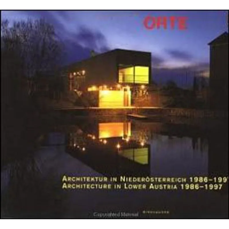 ARCHITECTURE IN LOWER AUSTRIA 1986-1997