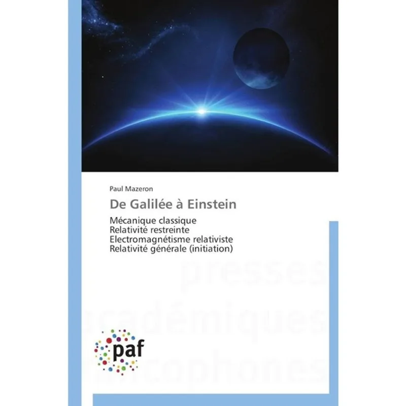 DE GALILÉE À EINSTEIN