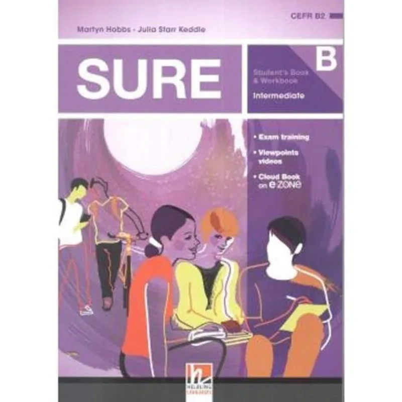 SURE - INTERMEDIATE - LEVEL B - STUDENT'S BOOK AND WORKBOOK - WITH ACCESS CODE TO E-ZONE
