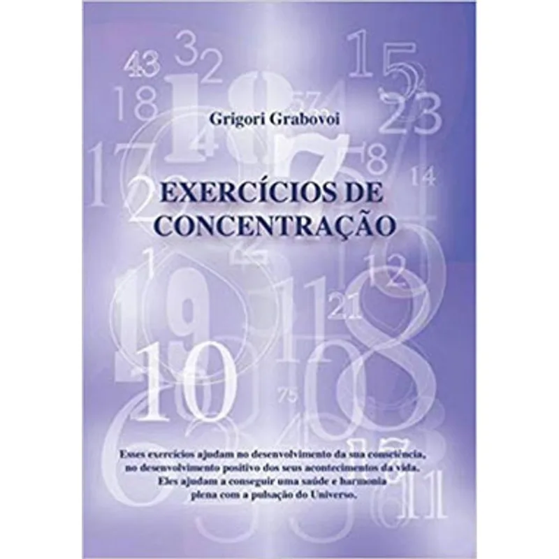 EXERCÍCIOS DE CONCENTRAÇÃO