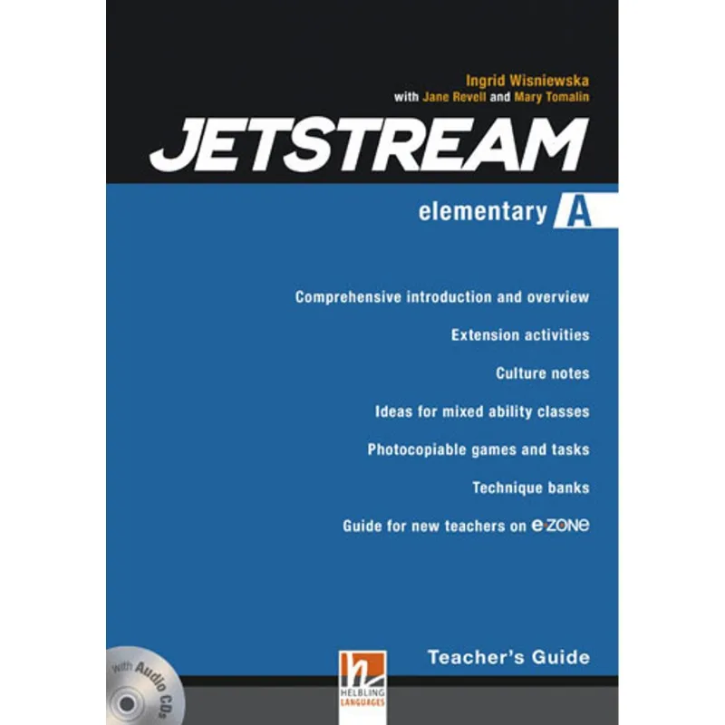 JETSTREAM - ELEMENTARY - TEACHER'S BOOK - LEVEL A -WITH E-ZONE AND 2 CLASS AUDIO CDS
