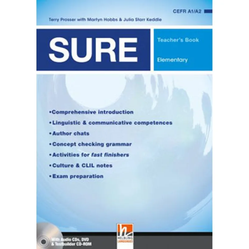 SURE - ELEMENTARY - TEACHER'S BOOK - BRITISH ENGLISH + E-ZONE