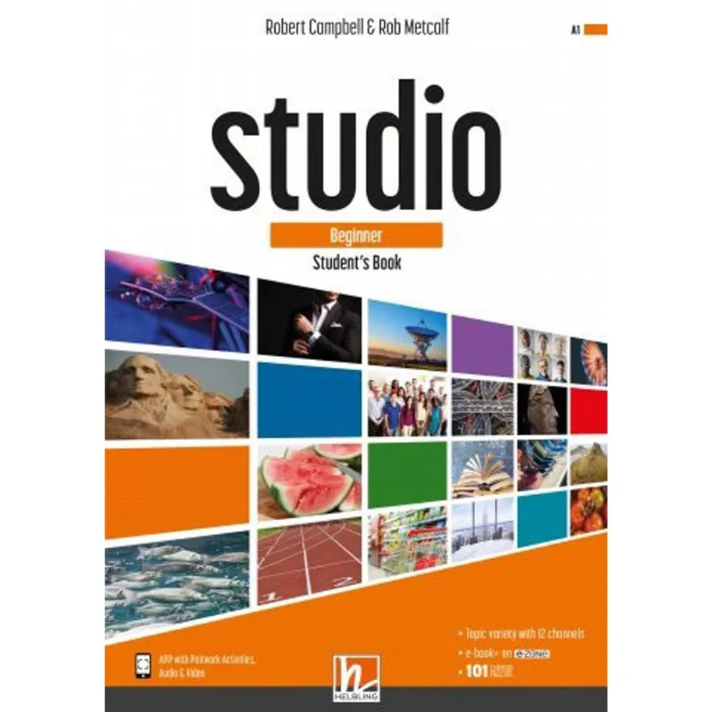 STUDIO BEGINNER - STUDENT'S BOOK + E-ZONE RESOURCES + MEDIA APP