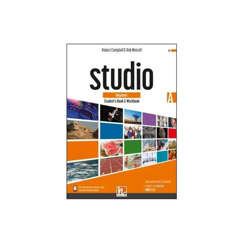 STUDIO BEGINNER - STUDENT'S BOOK & WORKBOOK A + E-ZONE RESOURCES + MEDIA APP