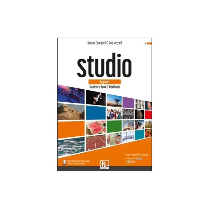STUDIO BEGINNER - STUDENT'S BOOK & WORKBOOK + E-ZONE RESOURCES + MEDIA APP