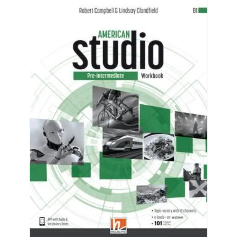 AMERICAN STUDIO PRE-INTERMEDIATE - WORKBOOK + E-ZONE RESOURCES + MEDIA APP