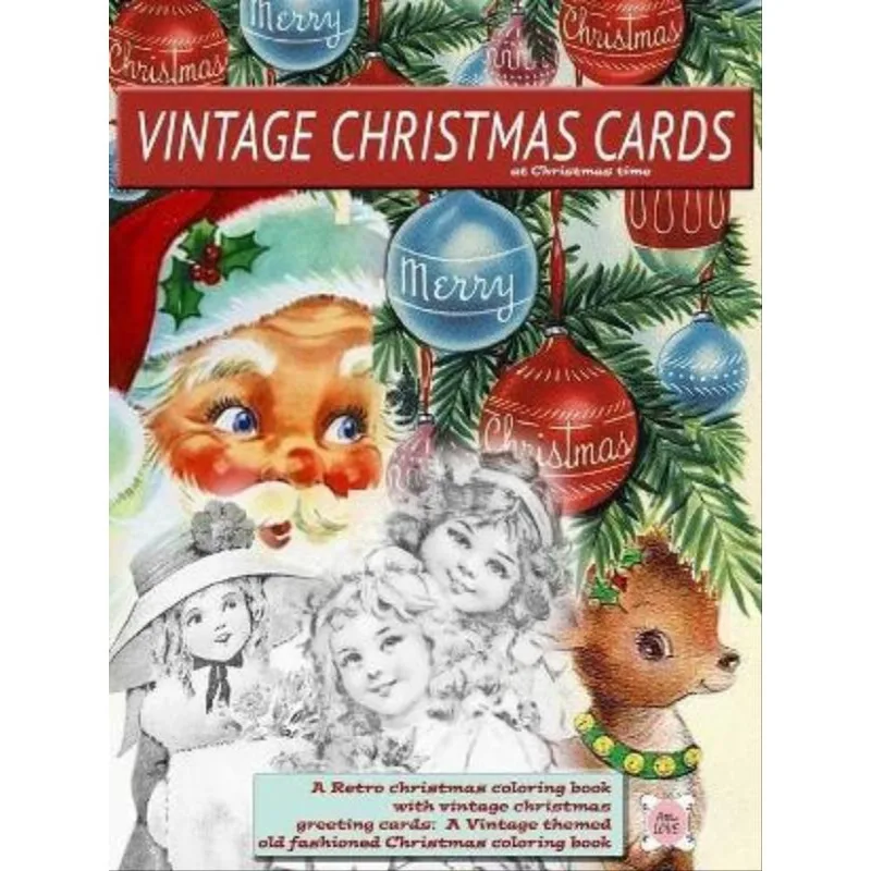 VINTAGE CHRISTMAS CARDS AT CHRISTMAS TIME