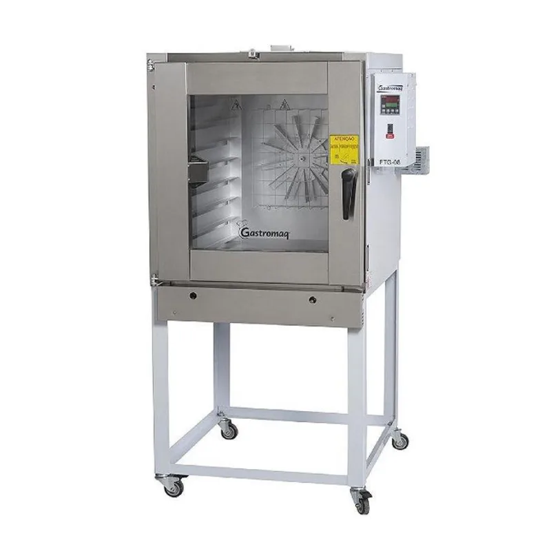 Forno Turbo a Gás Compacto 8 Esteiras ftg 8 Gastromaq