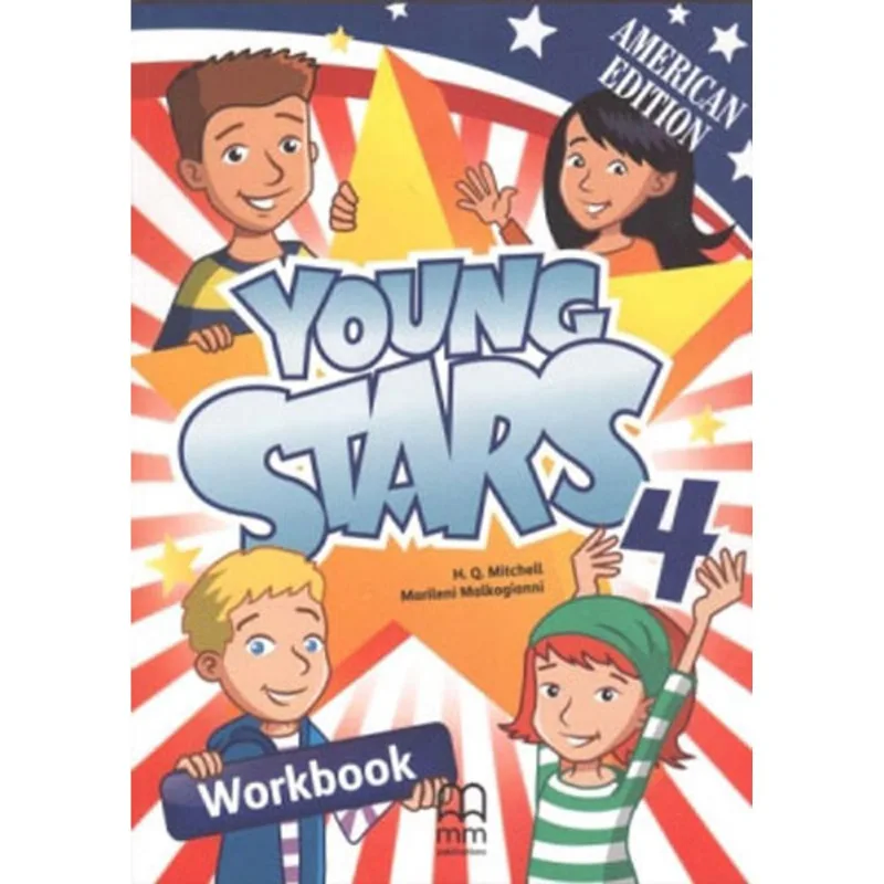 YOUNG STARS AMERICAN 4 - WORKBOOK WITH AUDIO CD