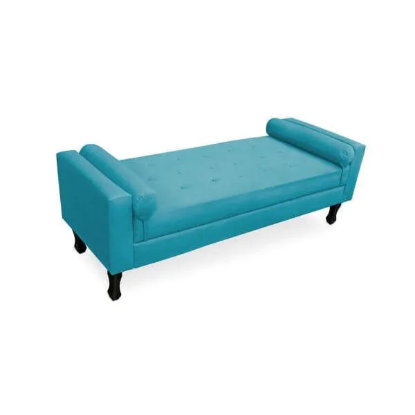 Calçadeira Baú Felix Queen Size 160cm Suede - Não Disponível - Móveis