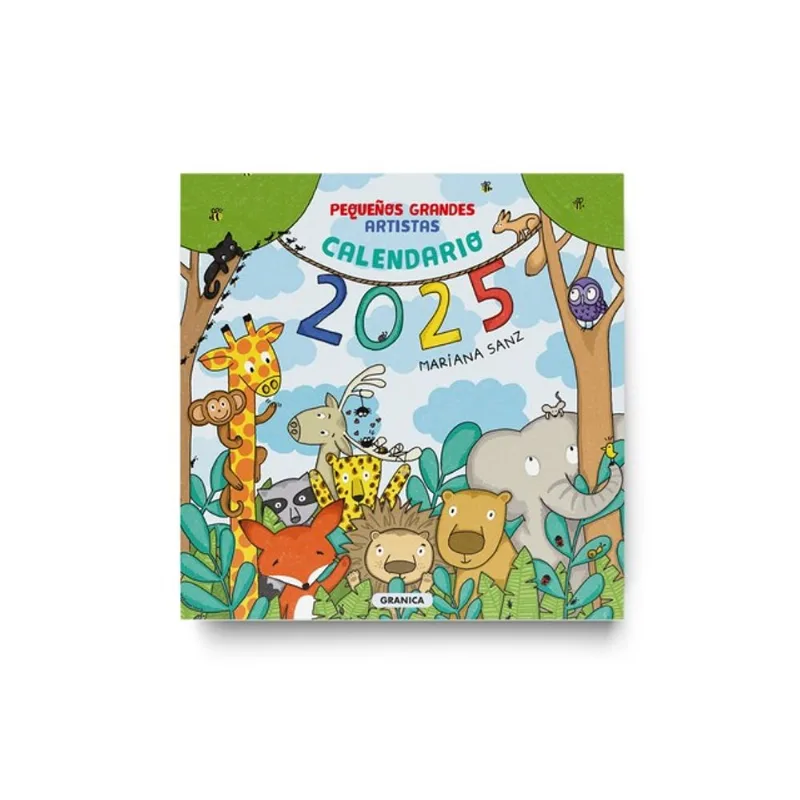 2025 PEQUEÑOS GRANDES ARTISTAS CALENDARIO DE PARED - 29 X 29