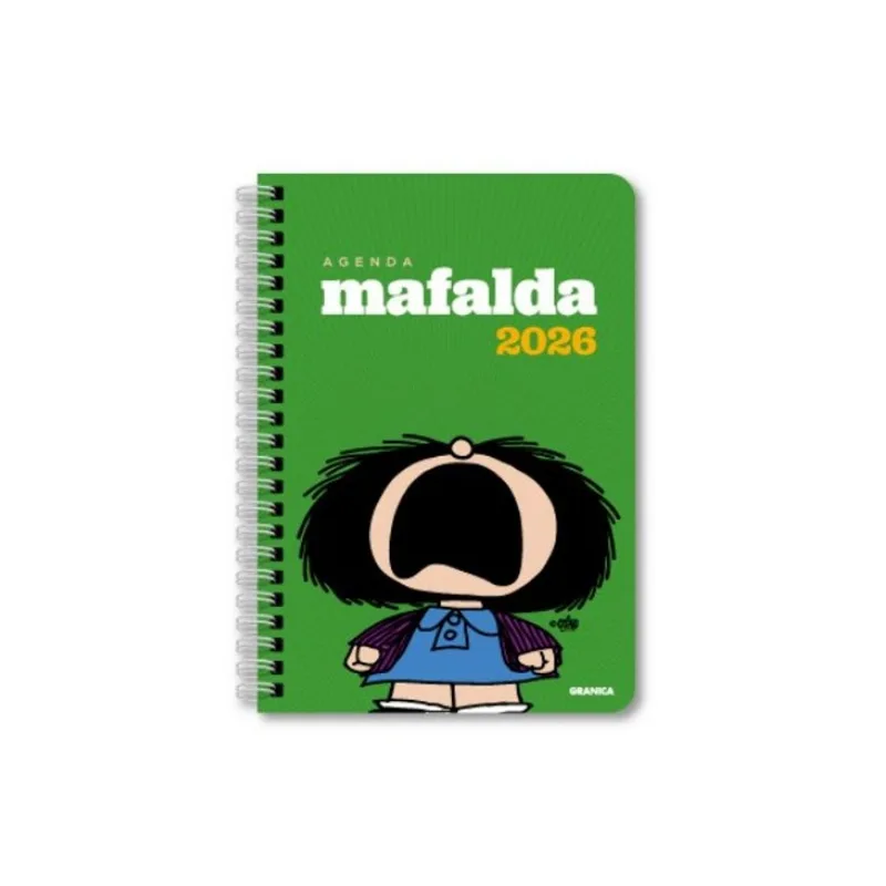 2026 AGENDA MAFALDA PROTESTA ANILLADA - SEMANA A LA VISTA