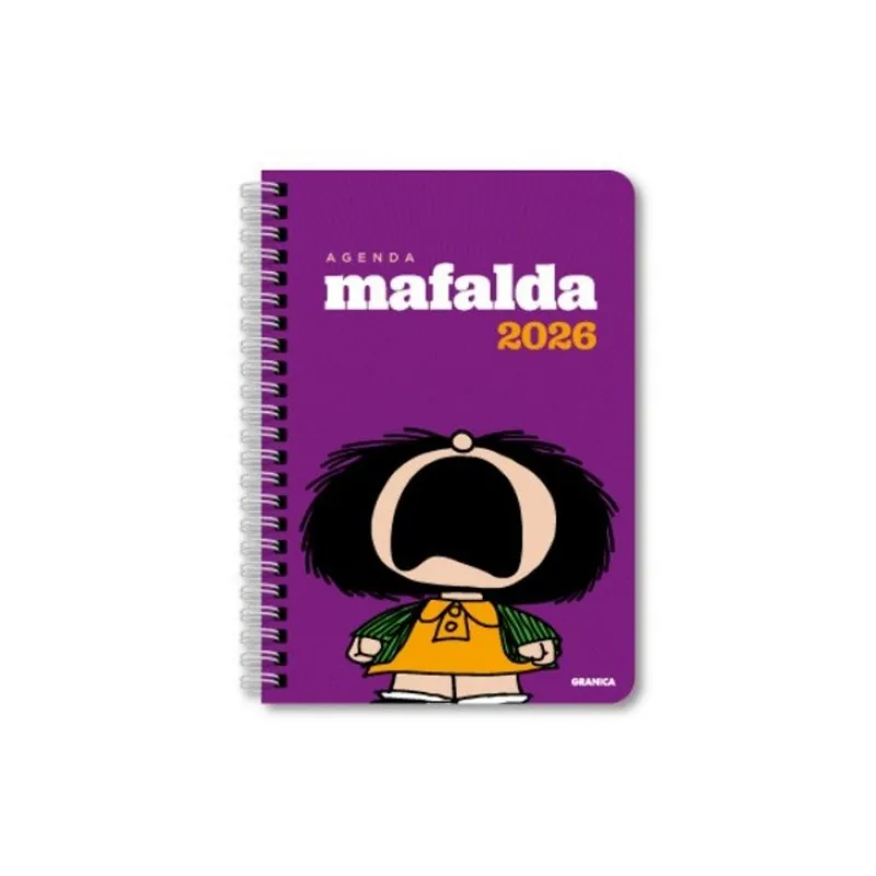 2026 AGENDA MAFALDA PROTESTA ANILLADA - SEMANA A LA VISTA
