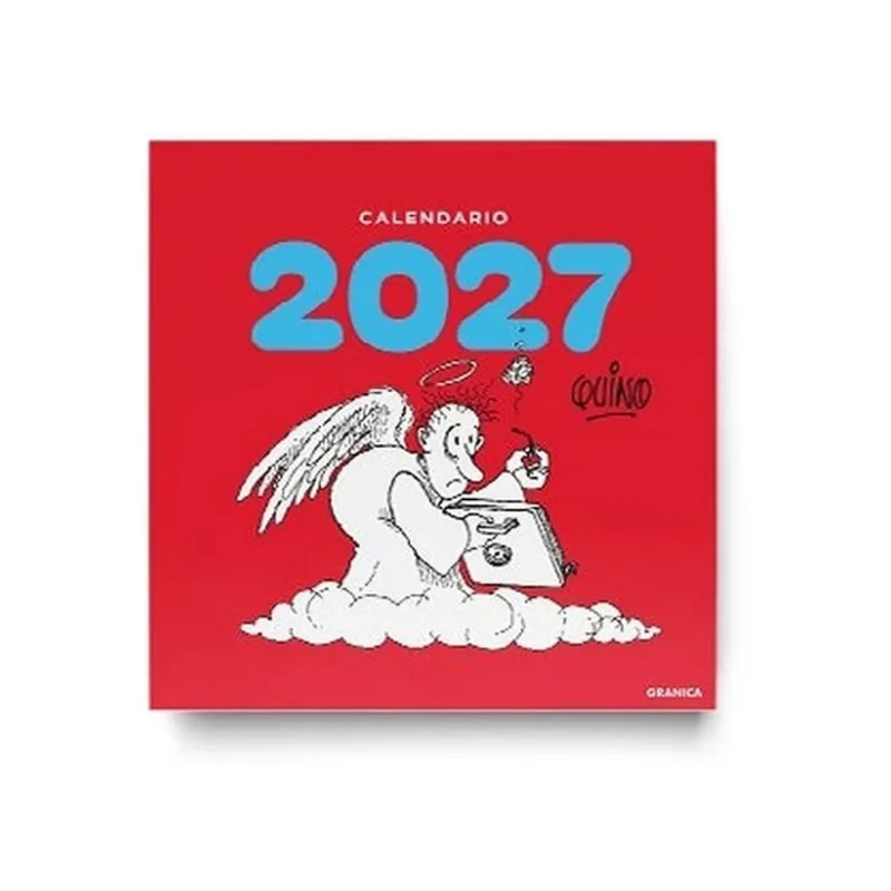 2027 CALENDÁRIO DE PAREDE QUINO EM ESPANHOL