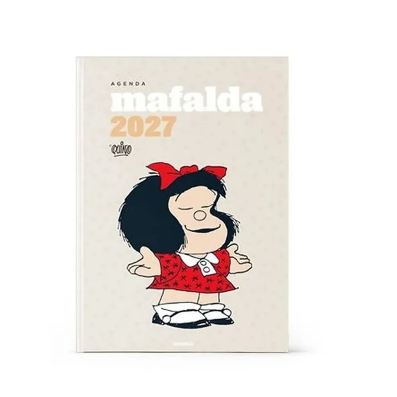 2027 AGENDA MAFALDA ENCADERNADA EM ESPANHOL