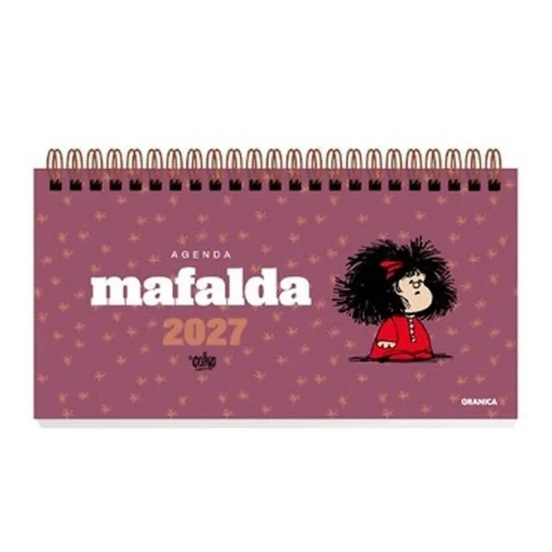 2027 AGENDA MAFALDA POCKET EM ESPANHOL
