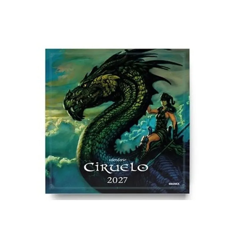2027 CALENDÁRIO DE PAREDE CIRUELO EM ESPANHOL