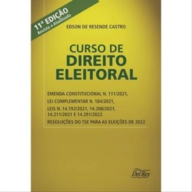 CURSO DE DIREITO ELEITORAL - 2022