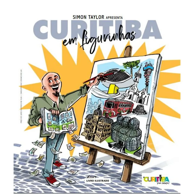 Curitiba Em Figurinhas - Álbum Brochura