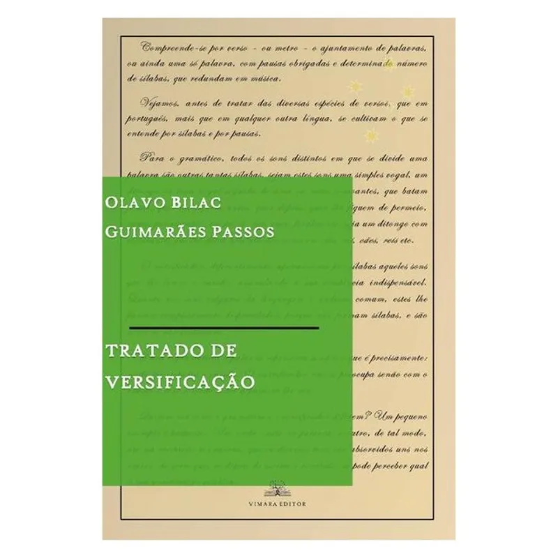 TRATADO DE VERSIFICAÇÃO