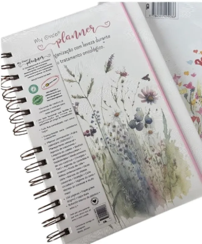 Planner Permanente Oncologico Cancer My Oncoplanner Espiral - LC - Papelaria