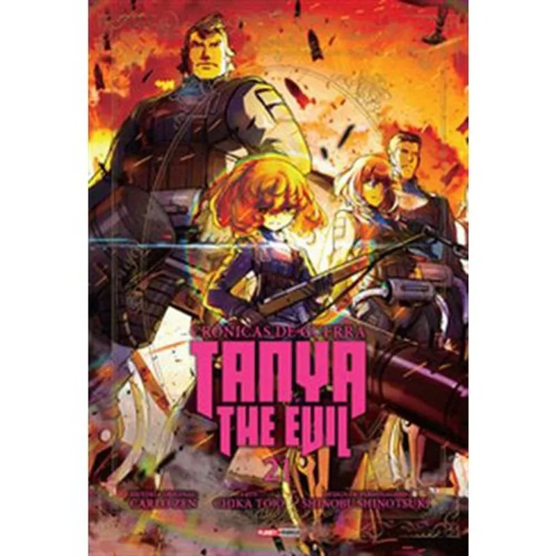 Livro Tanya The Evil: Crônicas De Guerra 21 Panini Books (MP)